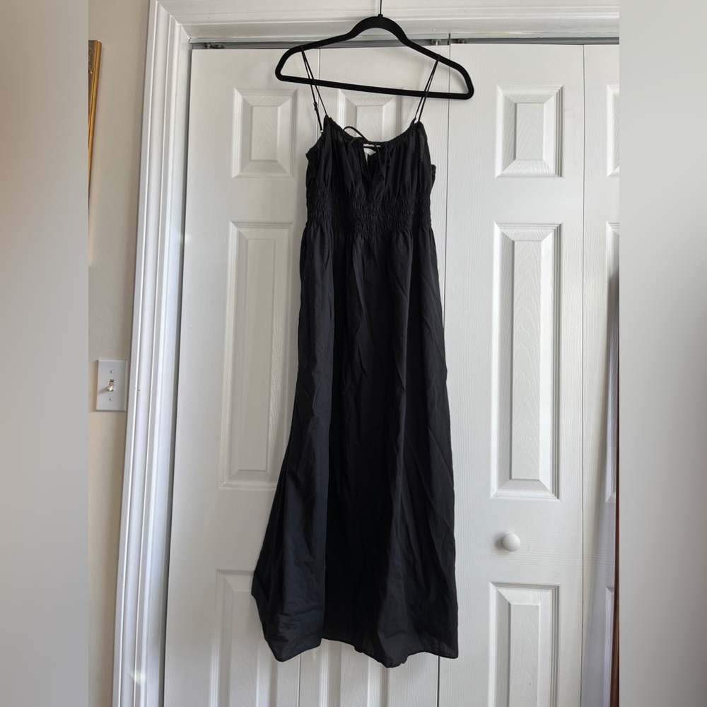 H&M Smocked Midi Dress